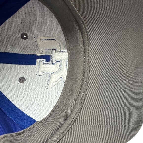 UK Kentucky Wildcats Basketball Hat Adjustable Strap Back Blue White Gray Cap OS - Picture 8 of 13